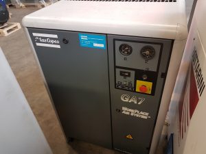Atlas copco GA 7 7,5 kW schroefcompressor 